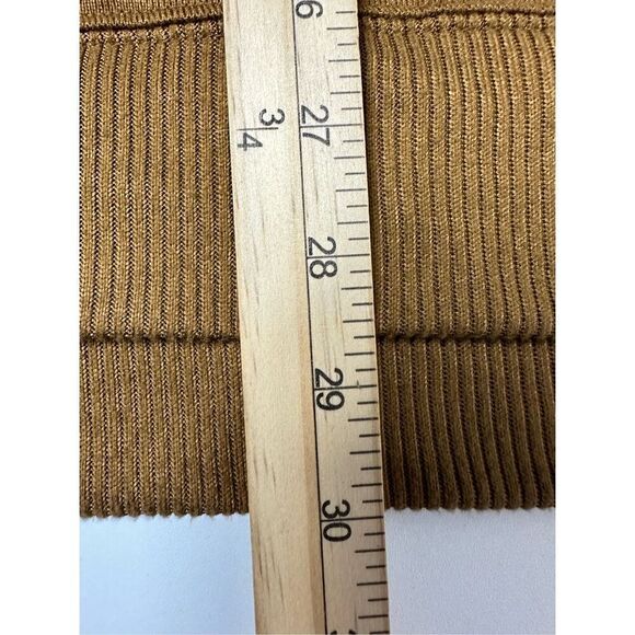 Time and Tru Brown Mustard Crewneck Sweater Size 3XL(22) Long Sleeve - Picture 8 of 10